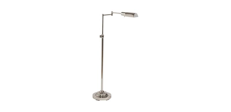 Nickel Pharmacy Floor Lamp FLOOR LAMPS Ethan Allen