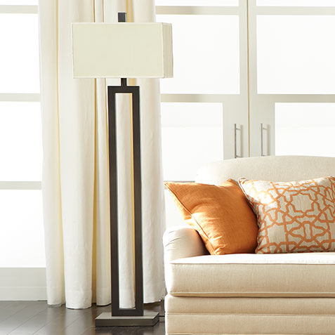 Stafford Bronze Floor Lamp Product Tile Hover Image 092857