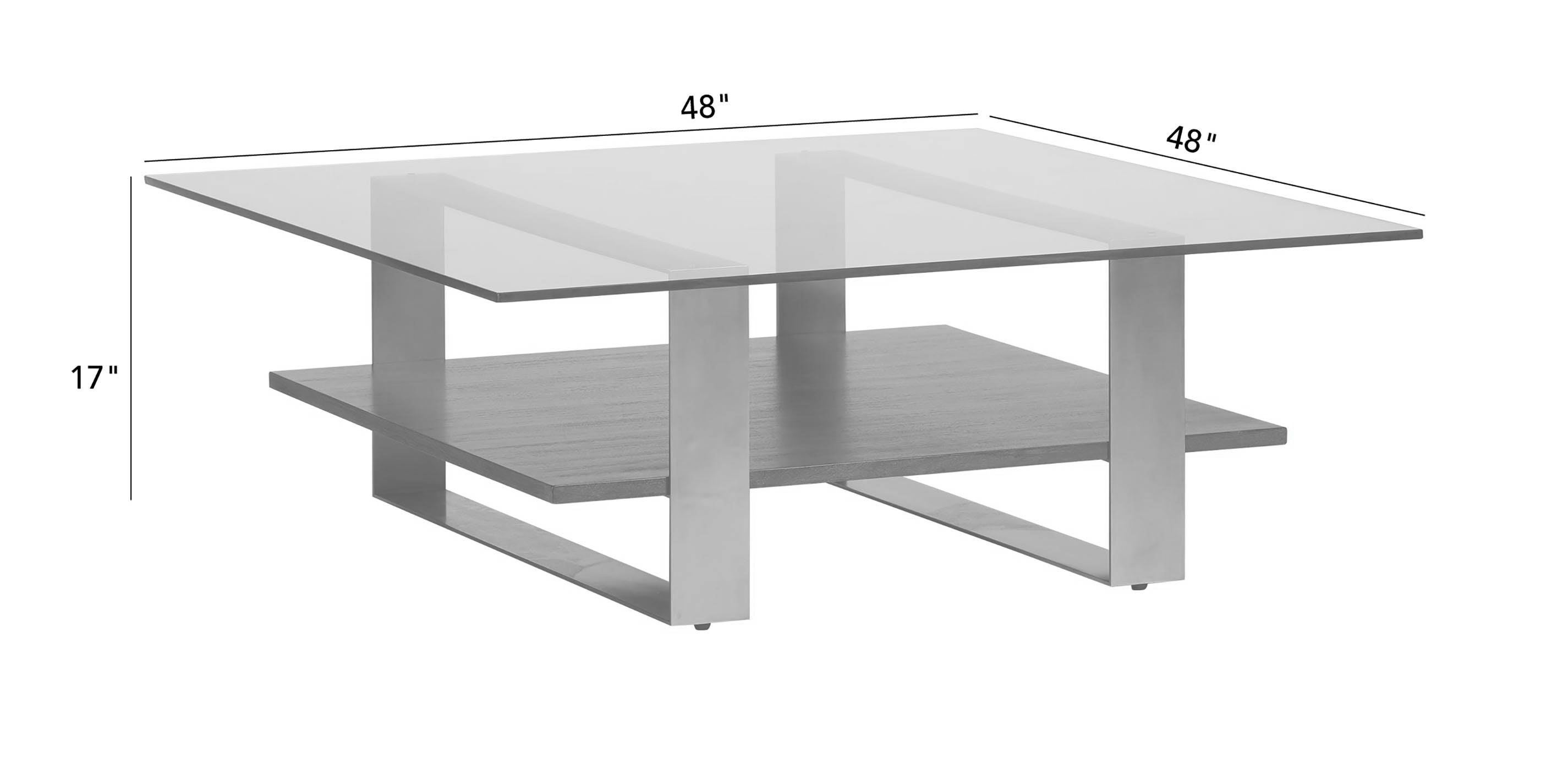 48 square sales glass table top