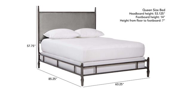 Lincoln Upholstered Bed Beds Ethan Allen