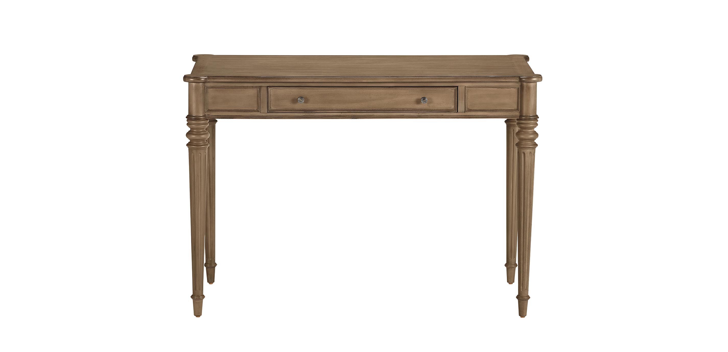 Custom Turret-Corner Home Office Desk