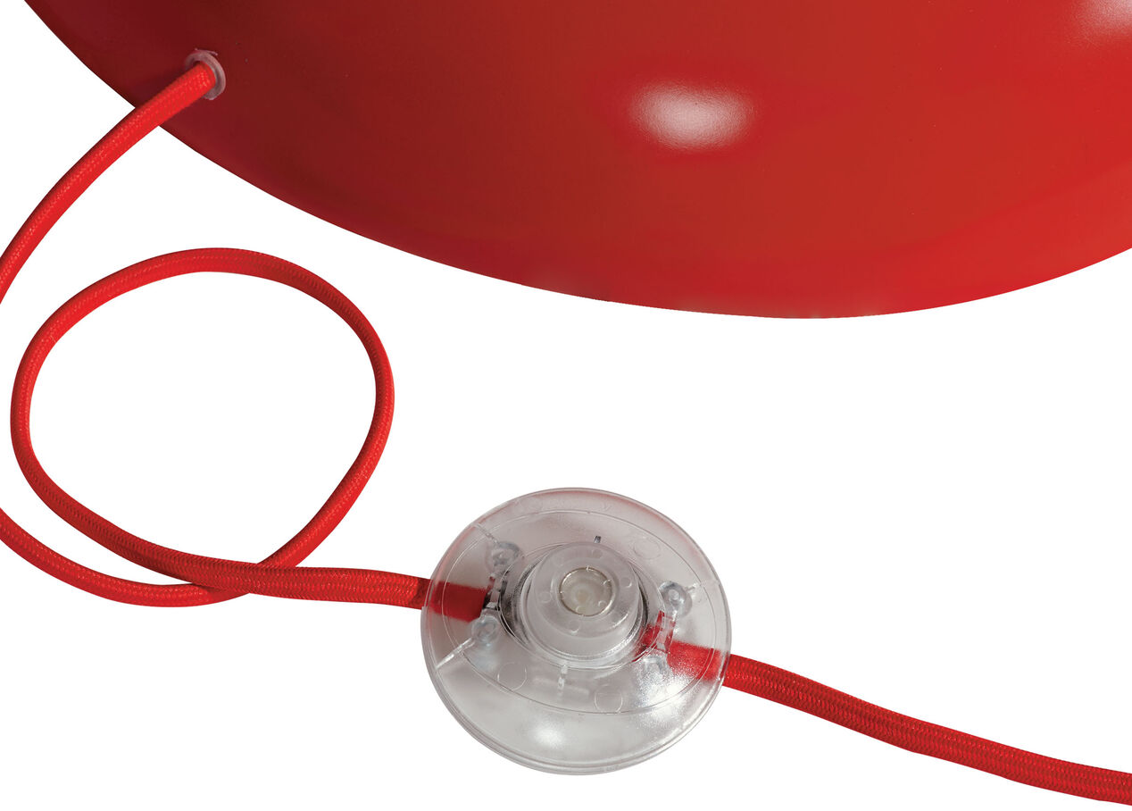 Modern Spindle Floor Lamp, Mickey's Shorts Red Disney Lamp Ethan Allen