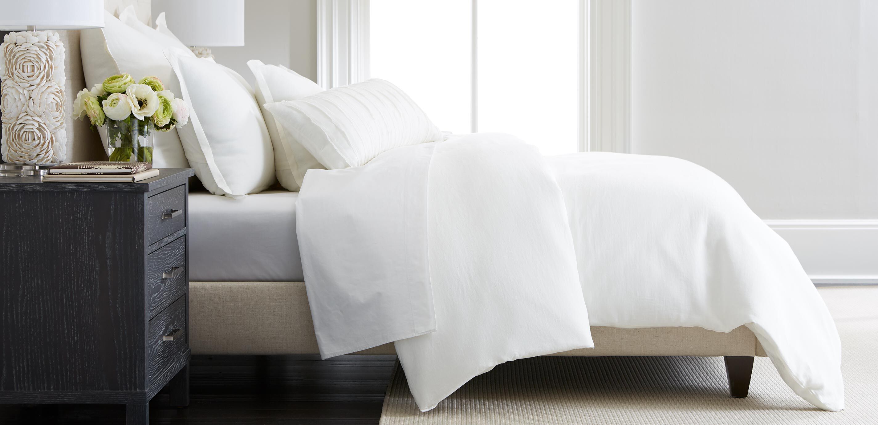 Linen Decorative Bolster Pillow_1