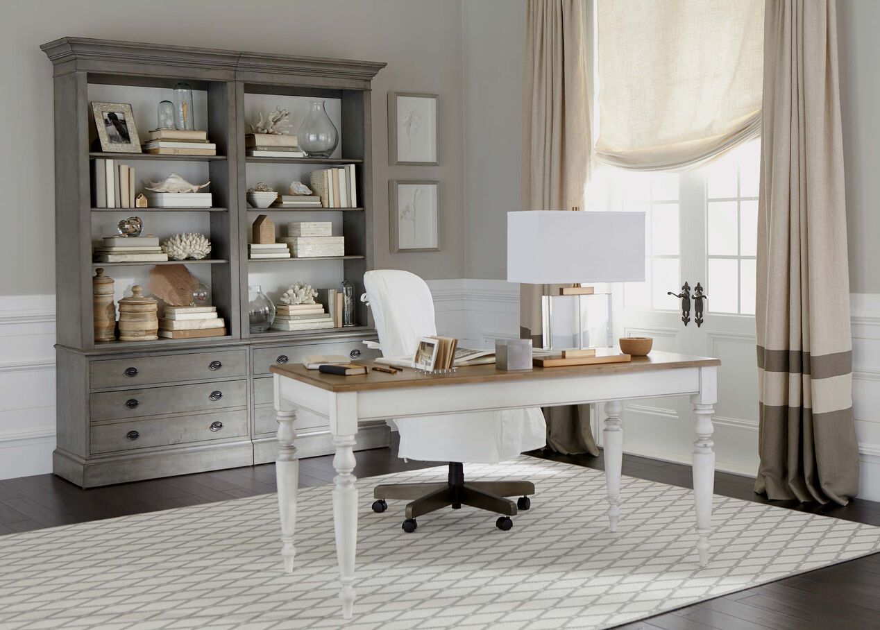 Turned Leg Writing Desk Desks Ethan Allen