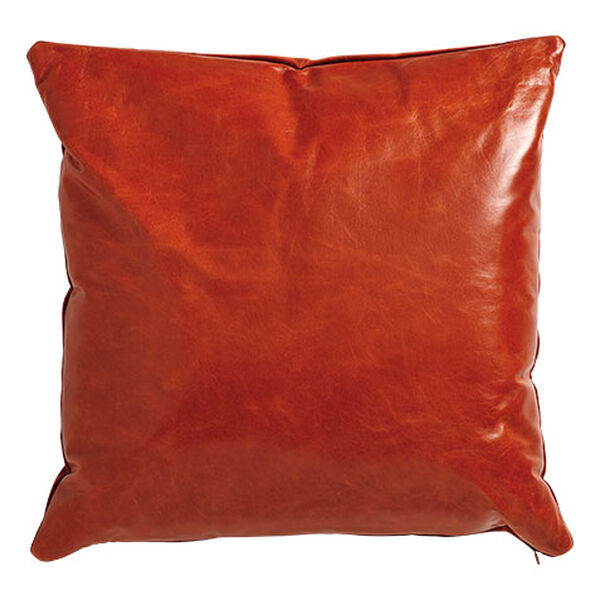 Leather Square Pillow
