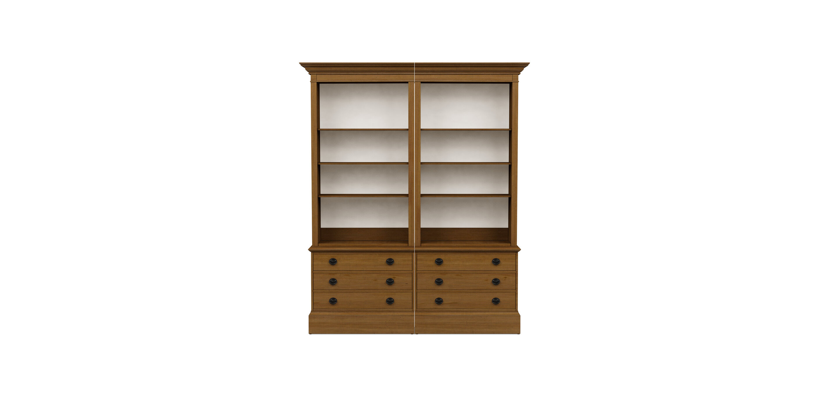 Villa Double File Bookcase