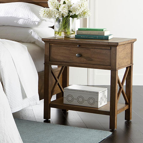 Ethan allen alec night table sale
