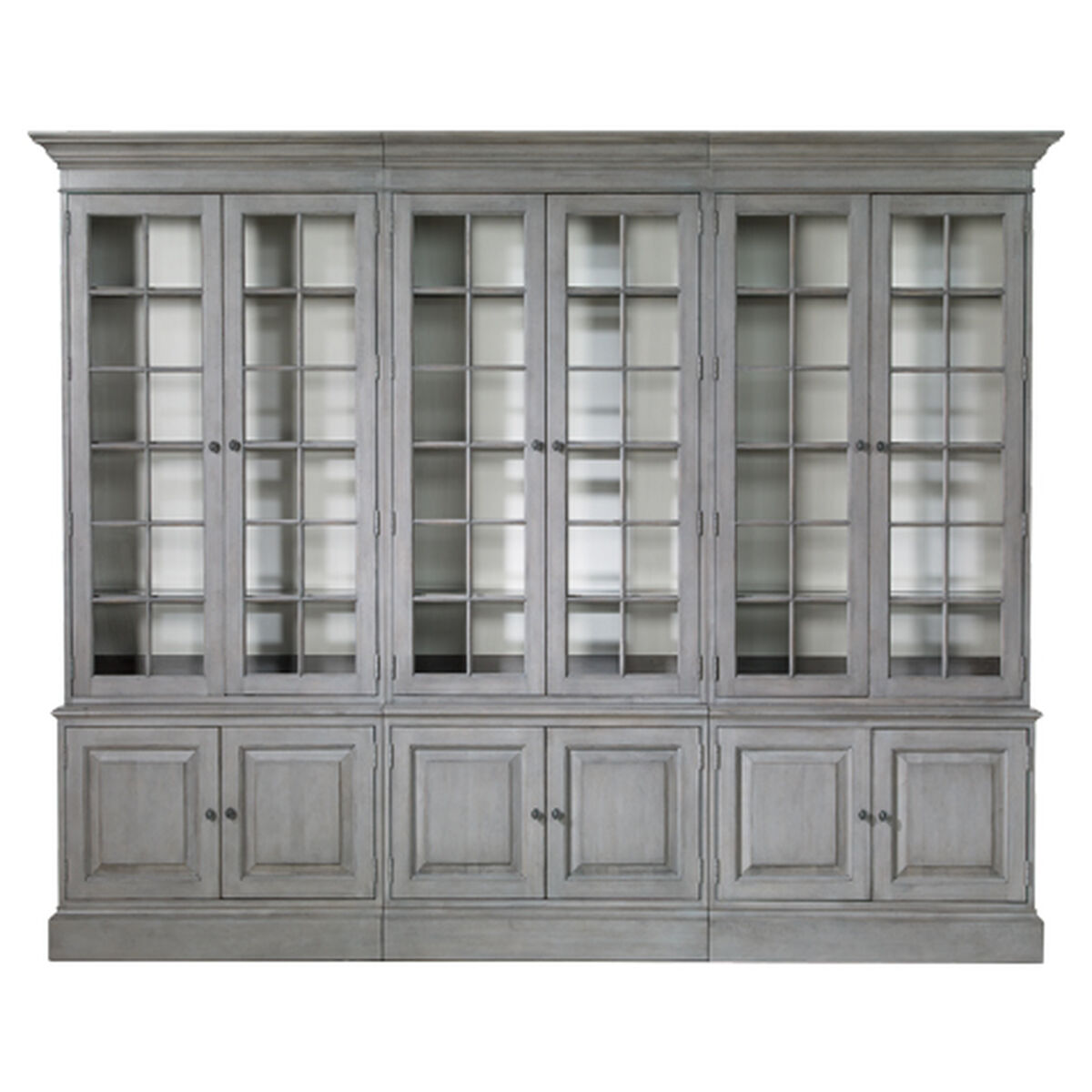 Villa Triple Library Bookcase