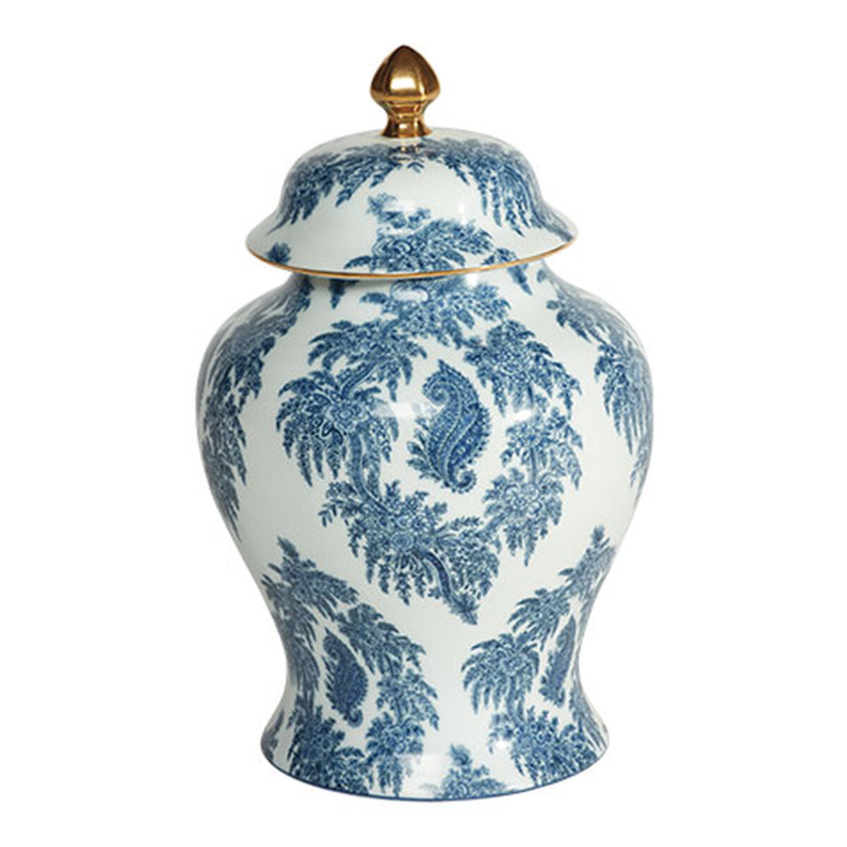 Paisley Porcelain Jar