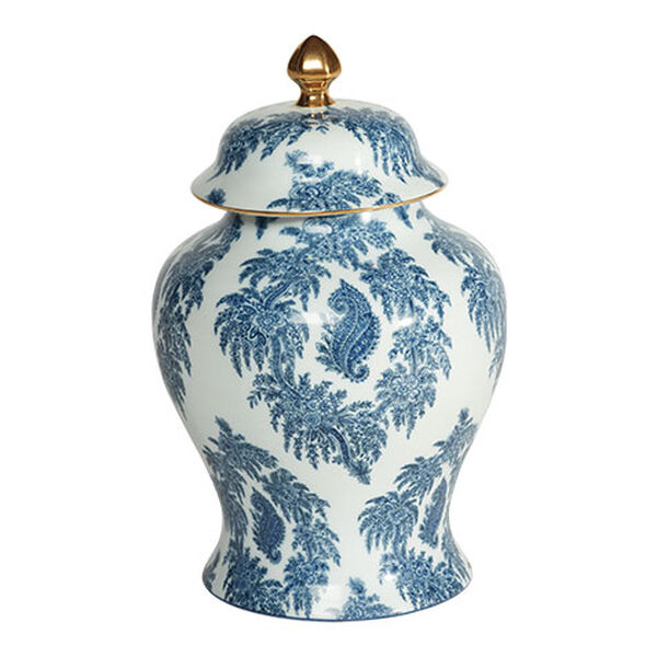 Paisley Porcelain Jar