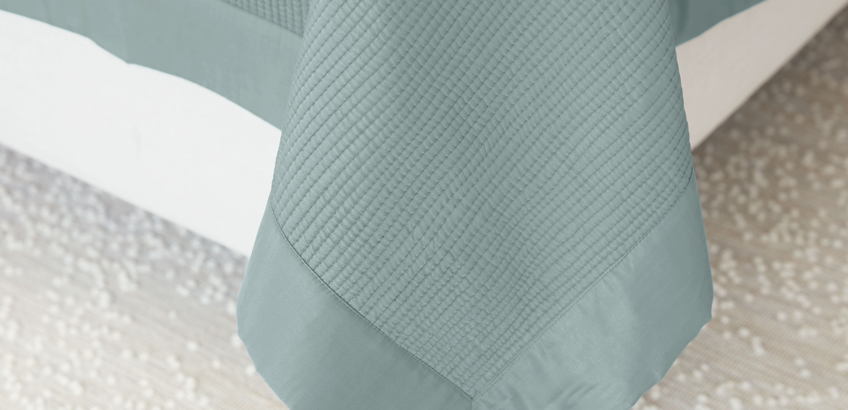 Silk-Blend Channel Quilt and Shams Set_4