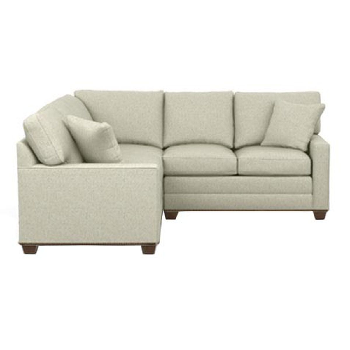 Bennett Track-Arm Three-Piece Sectional