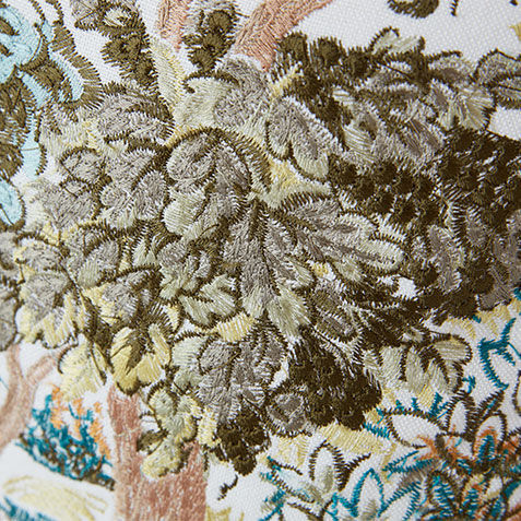 Enchanted Forest Embroidered Pillow Product Tile Hover Image 062511