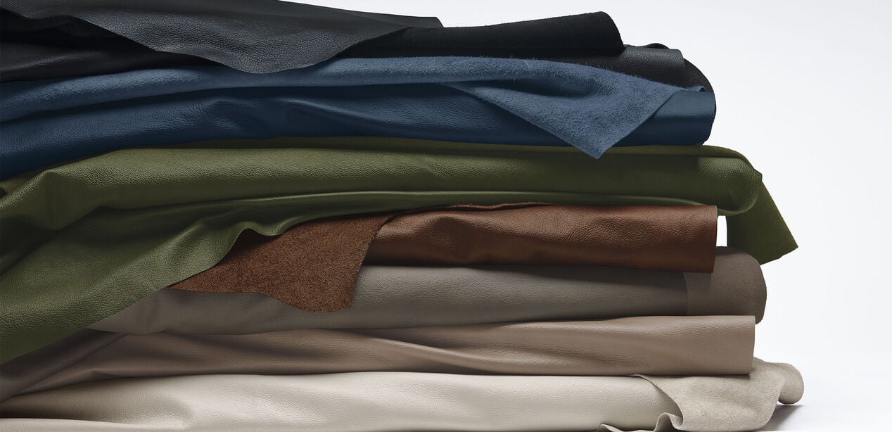 Burbank Hunter Leather | Ethan Allen