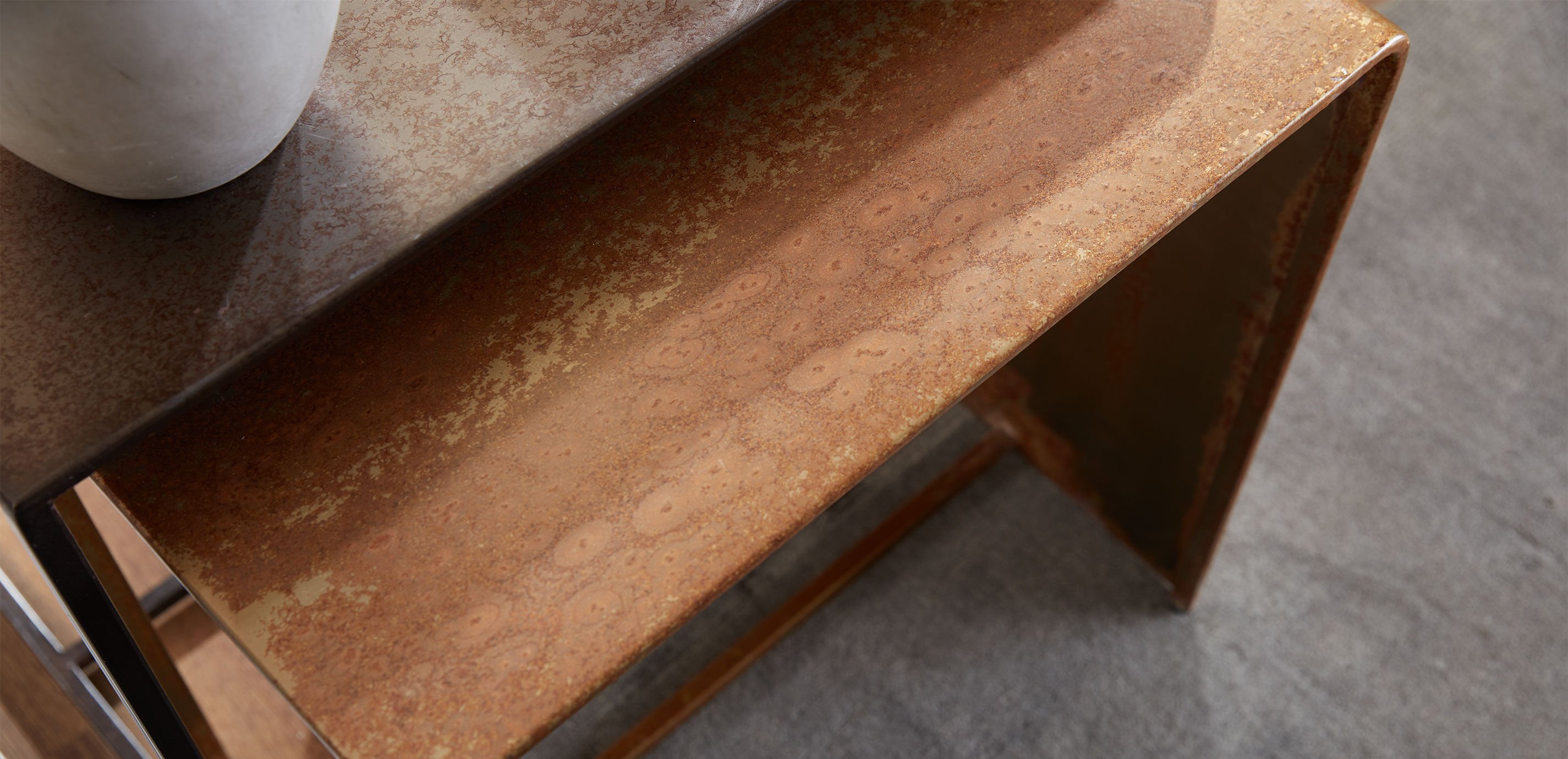 Navina Square Metal Nesting Tables | Ethan Allen Accent Navina Square Metal Nesting Tables | Ethan Allen Accent