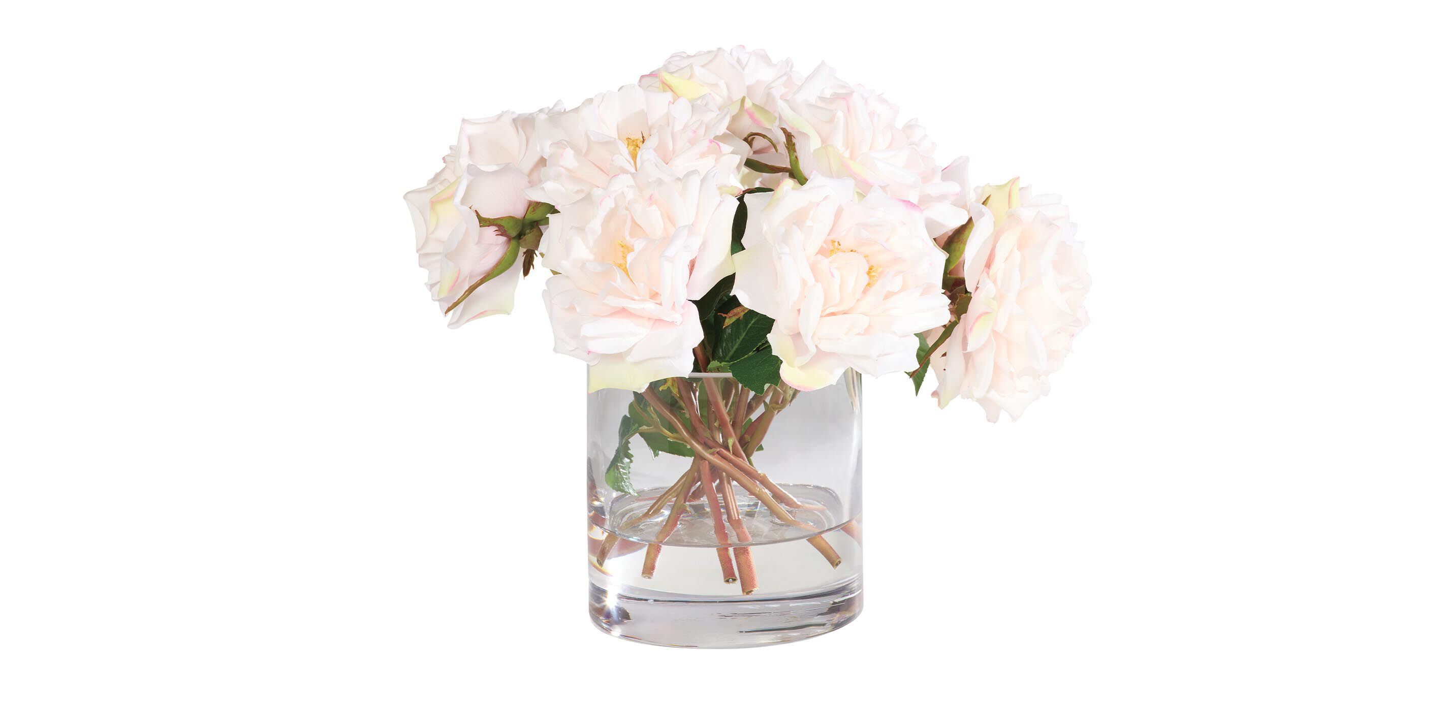 Rose Bouquet in Cylinder Vase_1