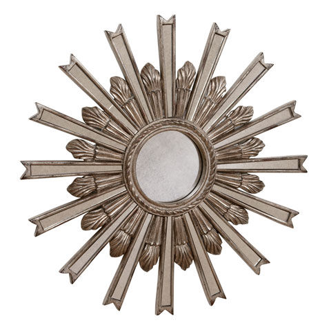 20" Silver Starburst Mirror image