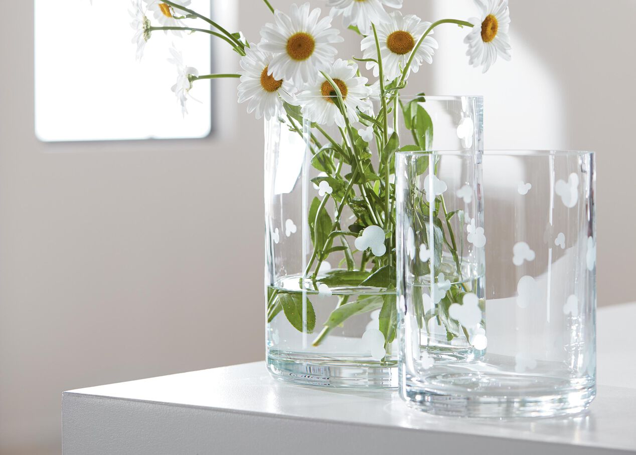 Mickey Mouse Etched Hurricanes Mickey Mouse Glasses Ethan Allen