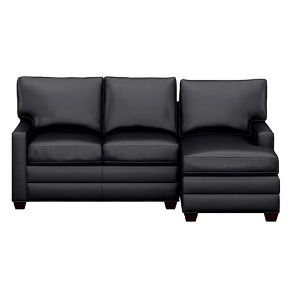 Bennett Build-Your-Own Track-Arm Leather Sectional