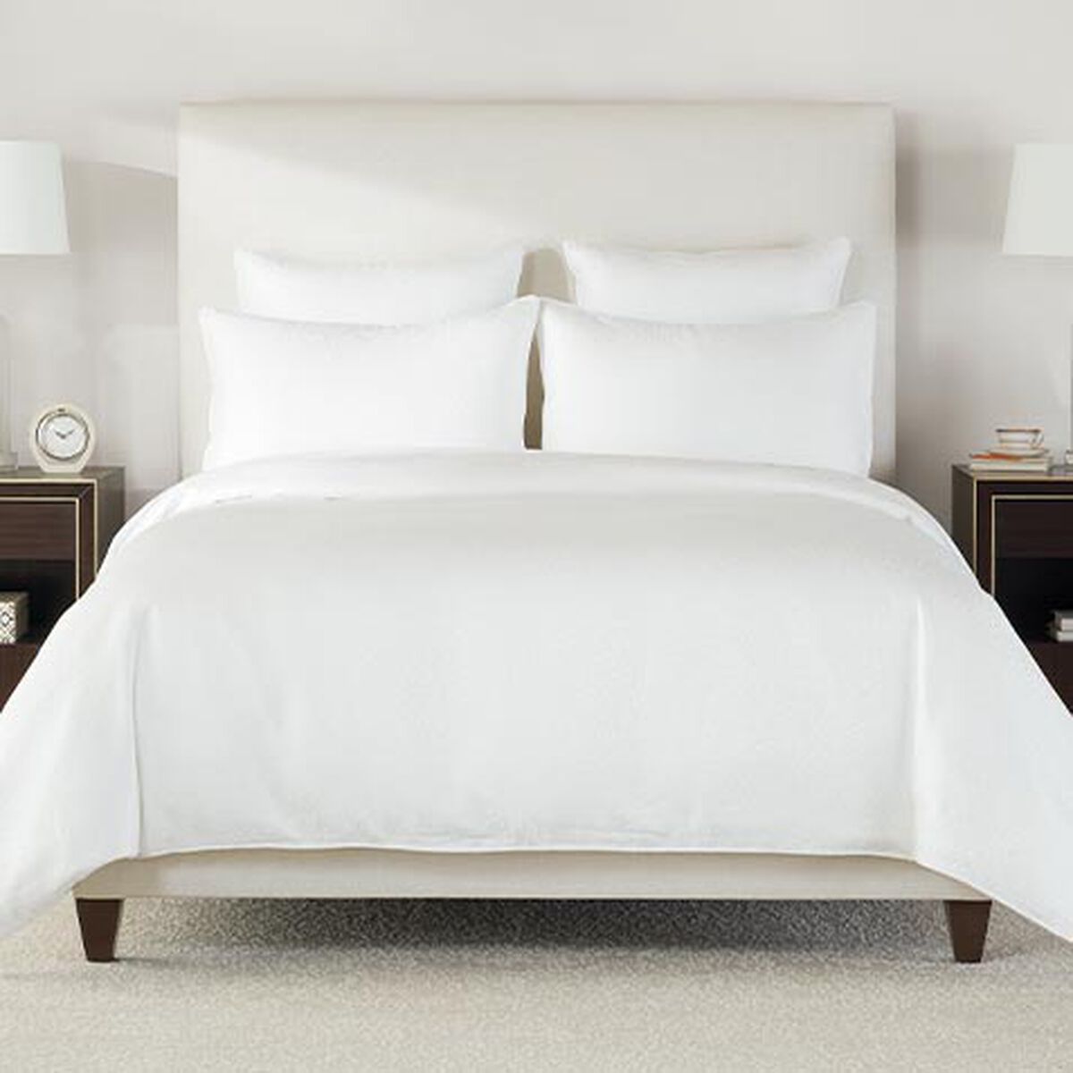 Leopard Jacquard Duvet Cover and Shams Set