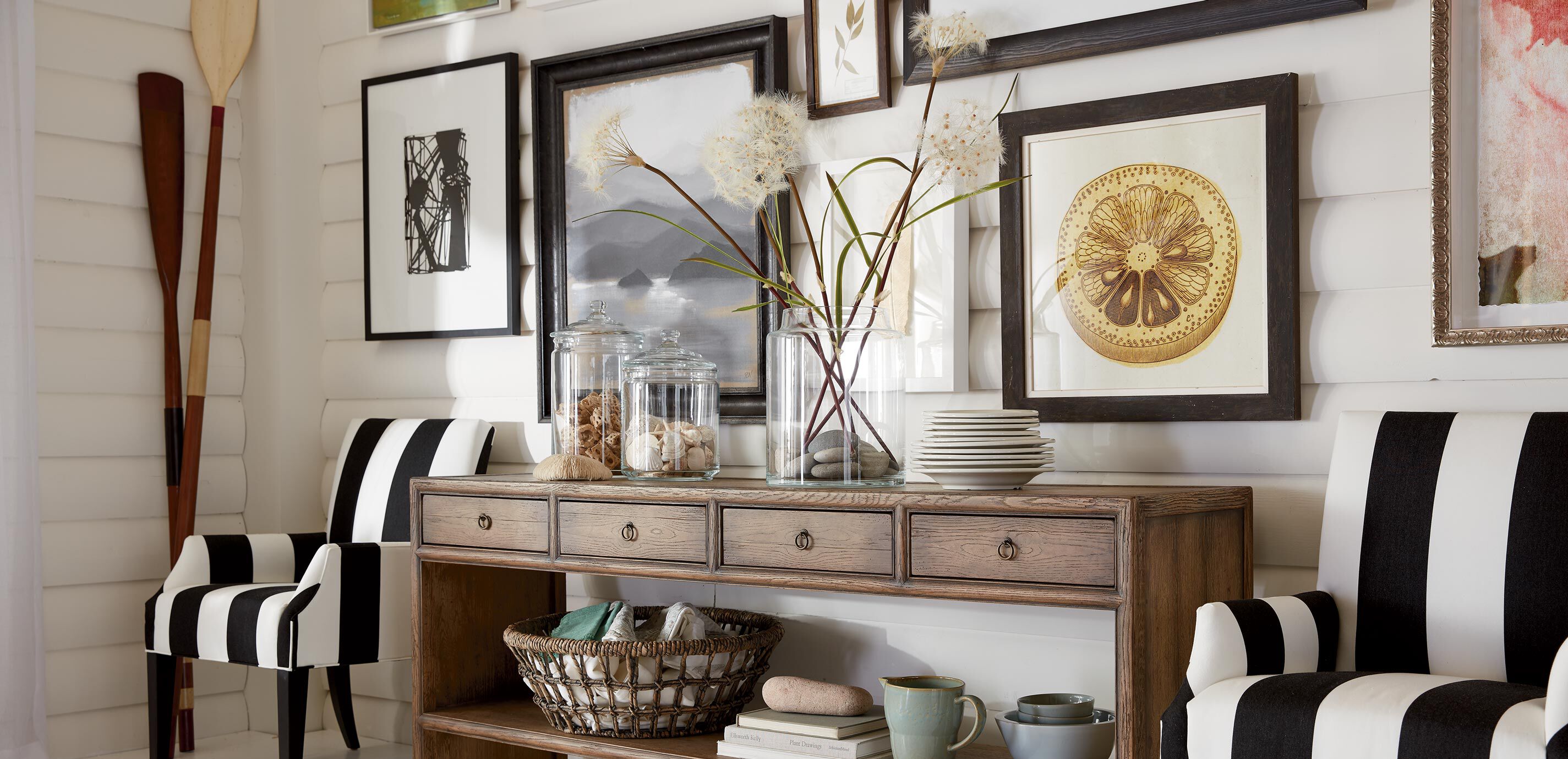 long sofa console table