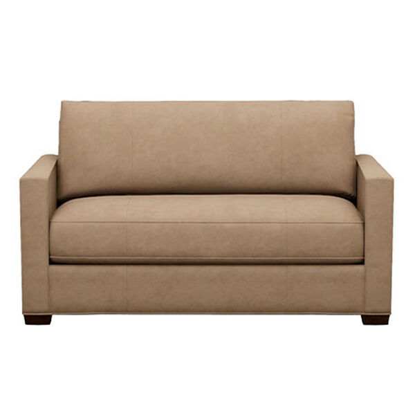 Spencer Leather Track-Arm Sleeper