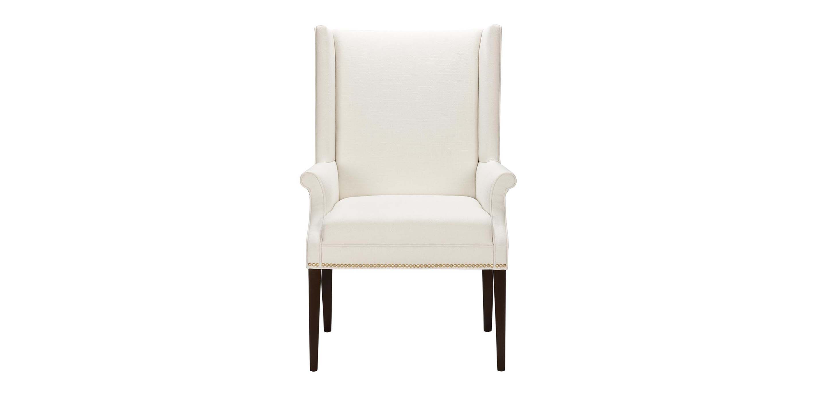 Ethan allen sales upholstered dining chairs