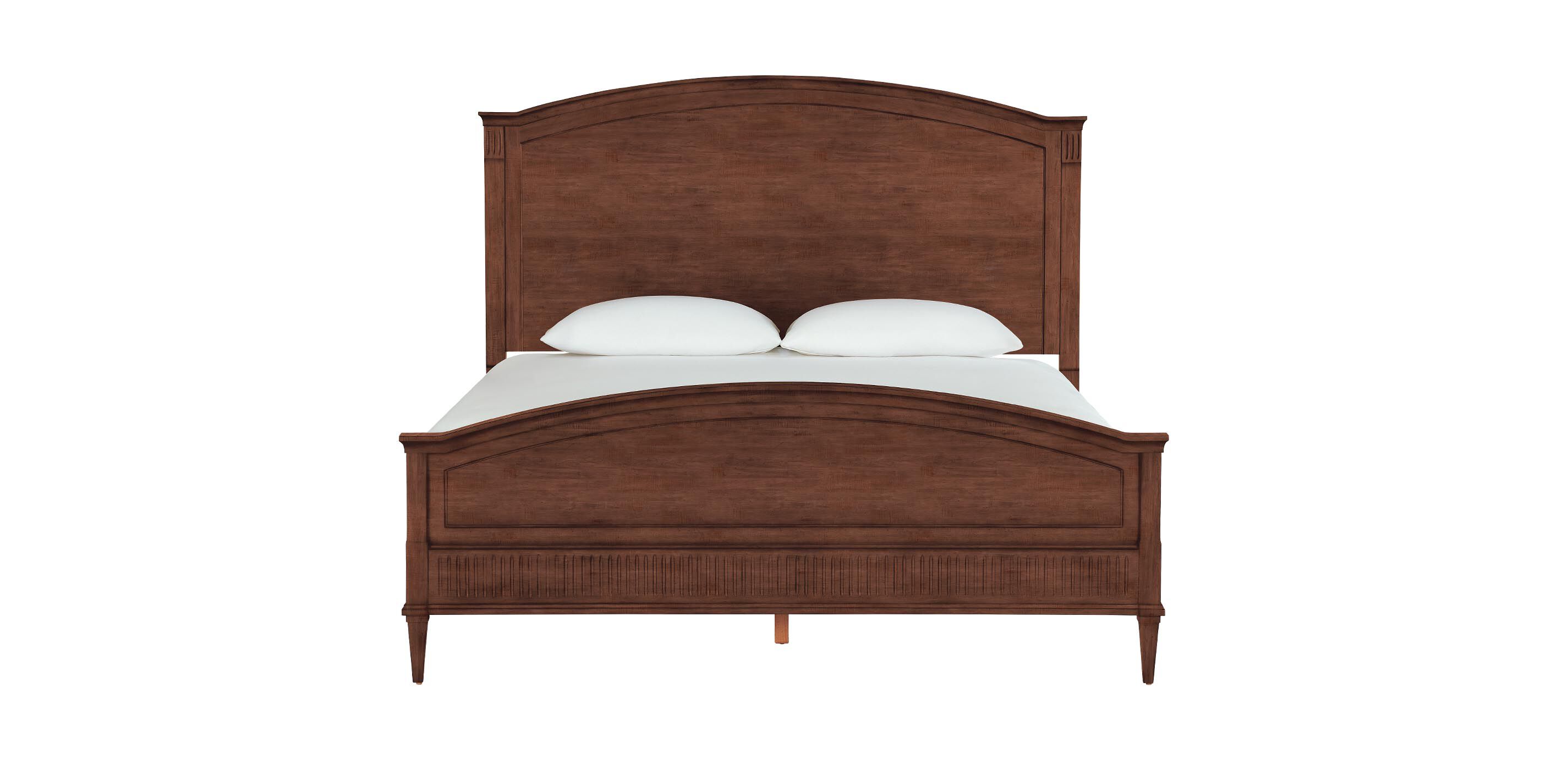 Clayten Bed with Tall Footboard