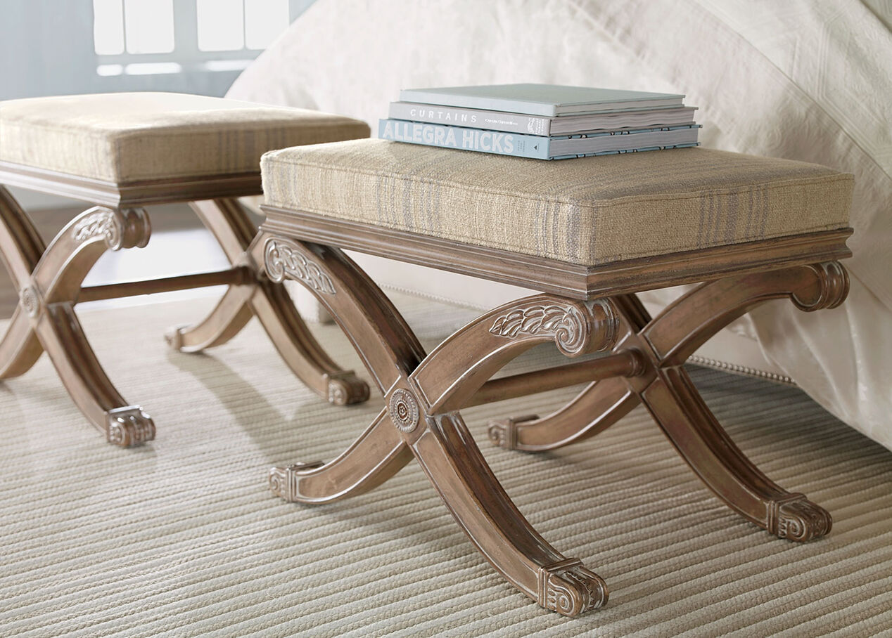 Alexis Bench Ottomans & Benches Ethan Allen