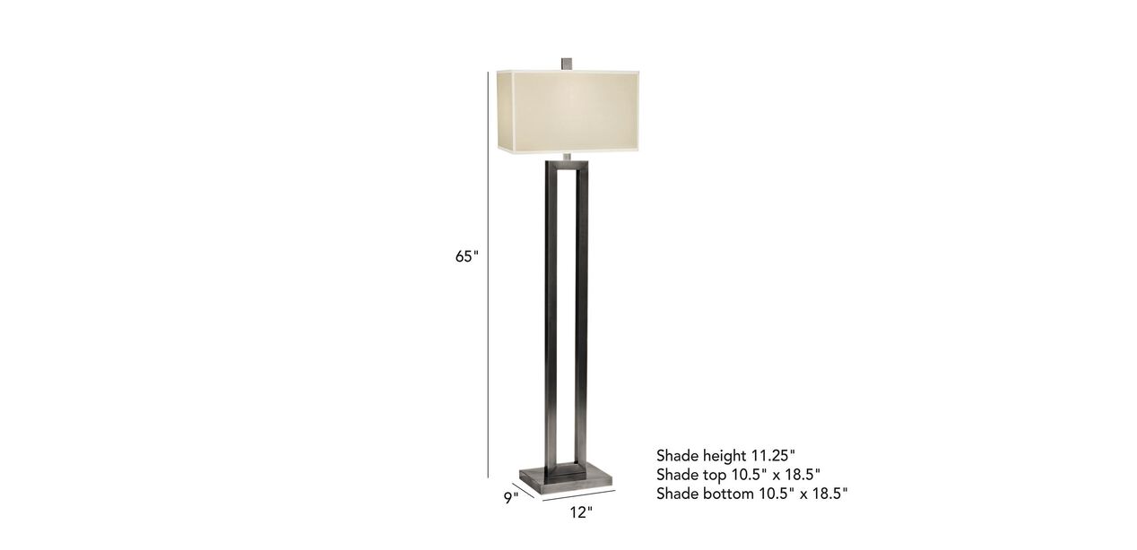 Stafford Bronze Floor Lamp FLOOR LAMPS Ethan Allen