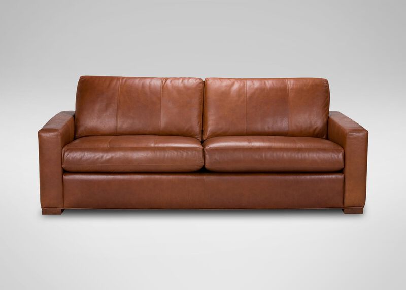 Hudson Leather Sofa Sofas & Loveseats Ethan Allen