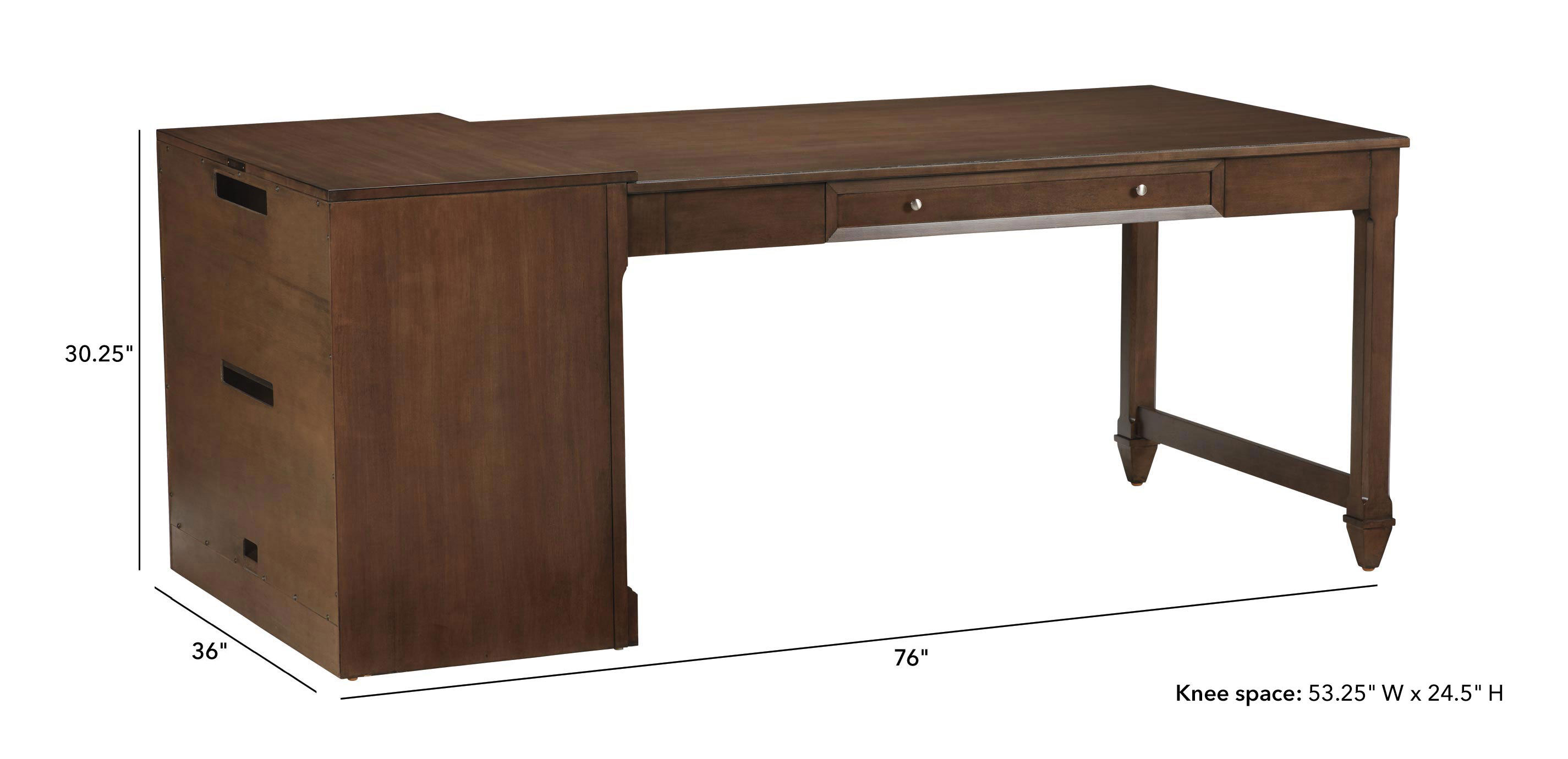 Ethan allen hot sale l shaped desk