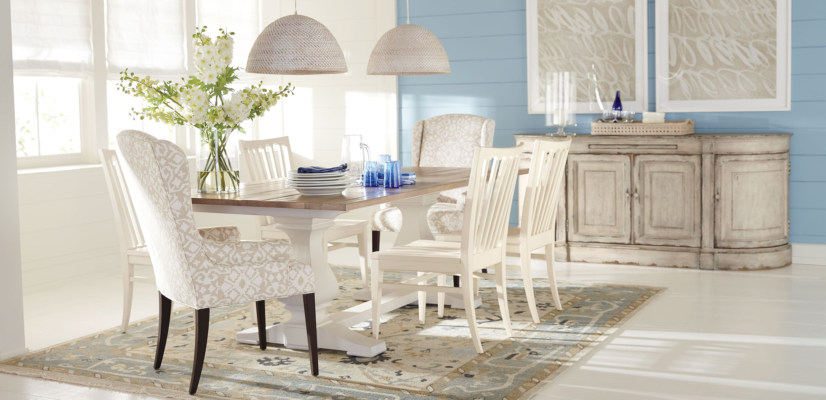 Benham Dining Side Chair, Wood Seat_3