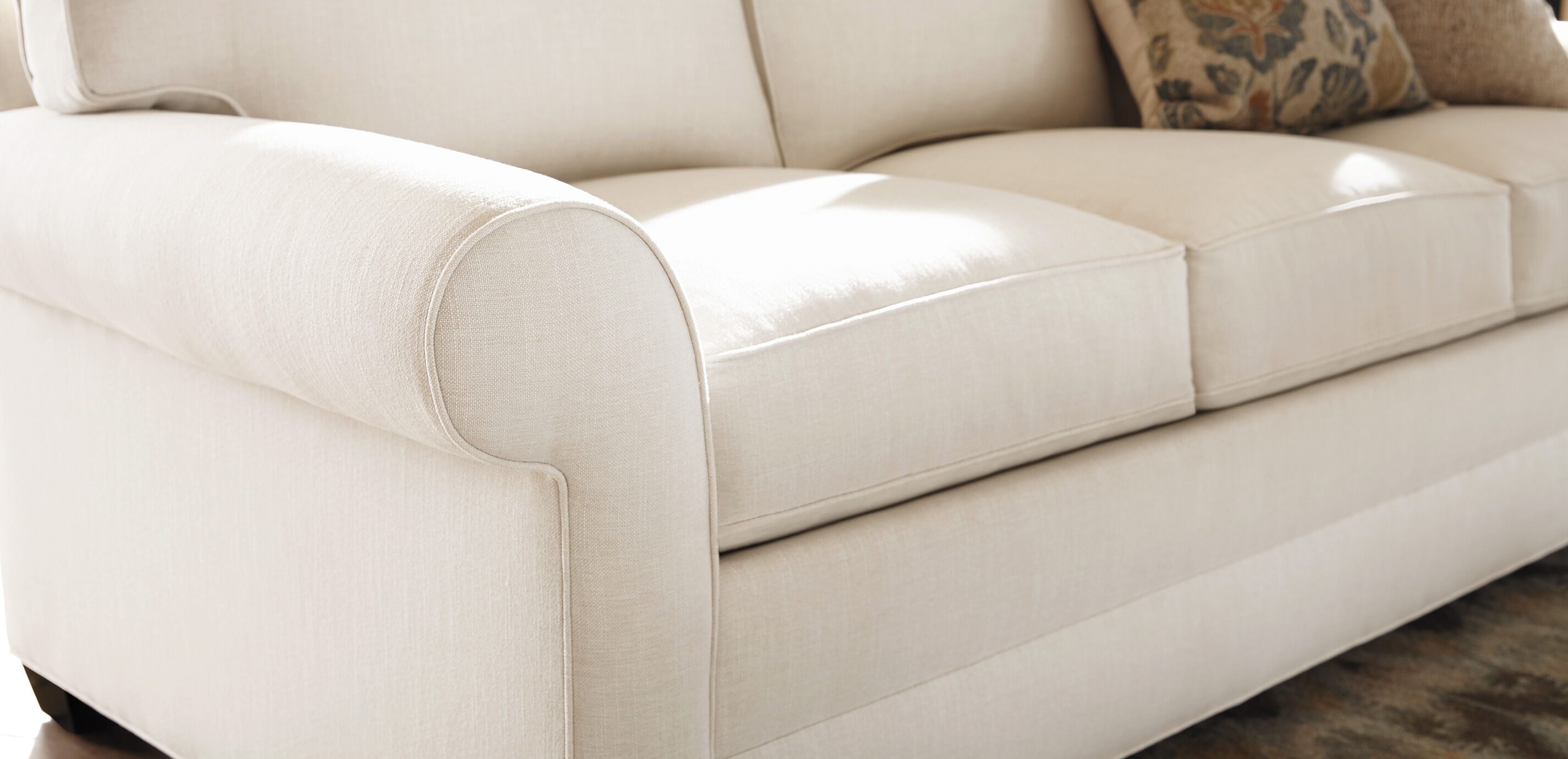 Bennett Roll Arm Sofa Quick Ship Fabric Sofa Ethan Allen