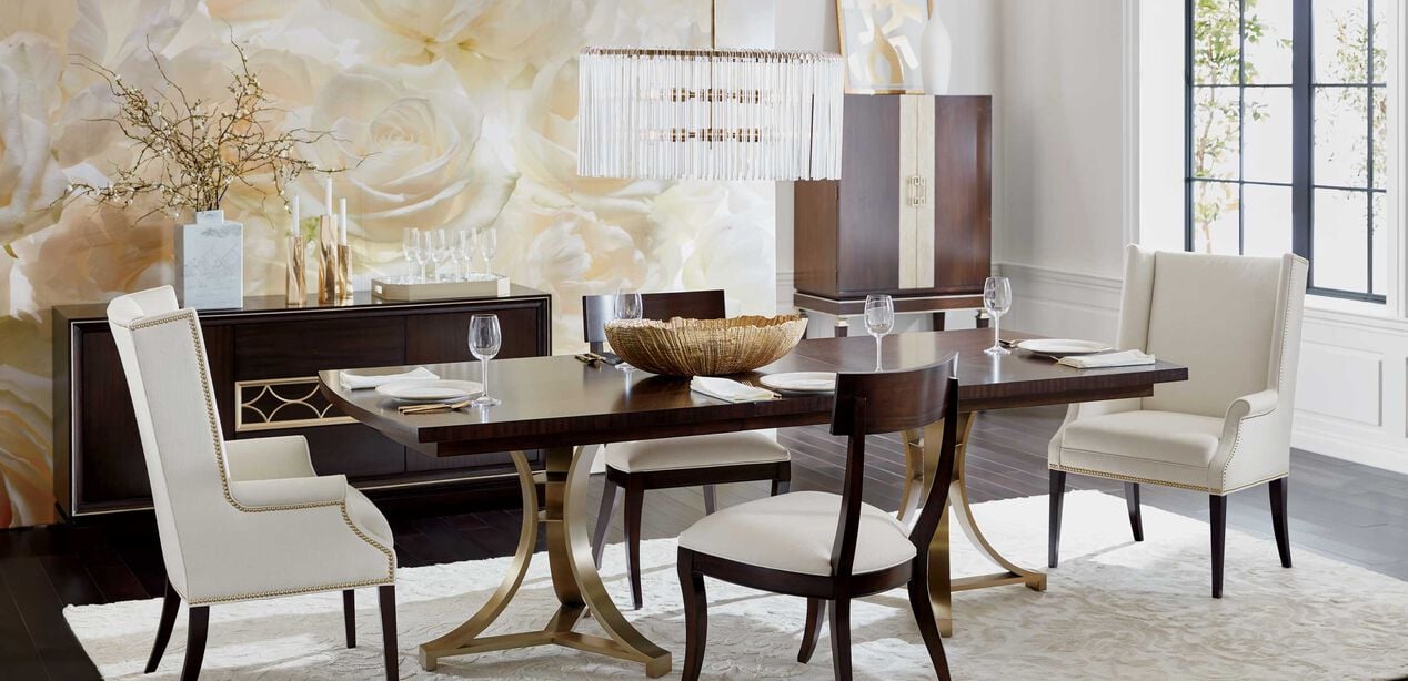 Evansview Rectangle Dining Table, Formal Dining Room Furniture Ethan Allen