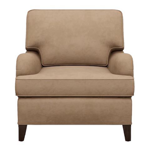 Monica Leather Stationary Chair image