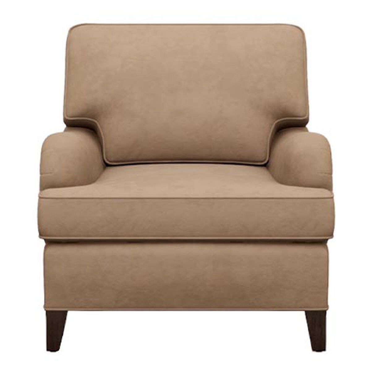 Monica Leather Stationary Chair