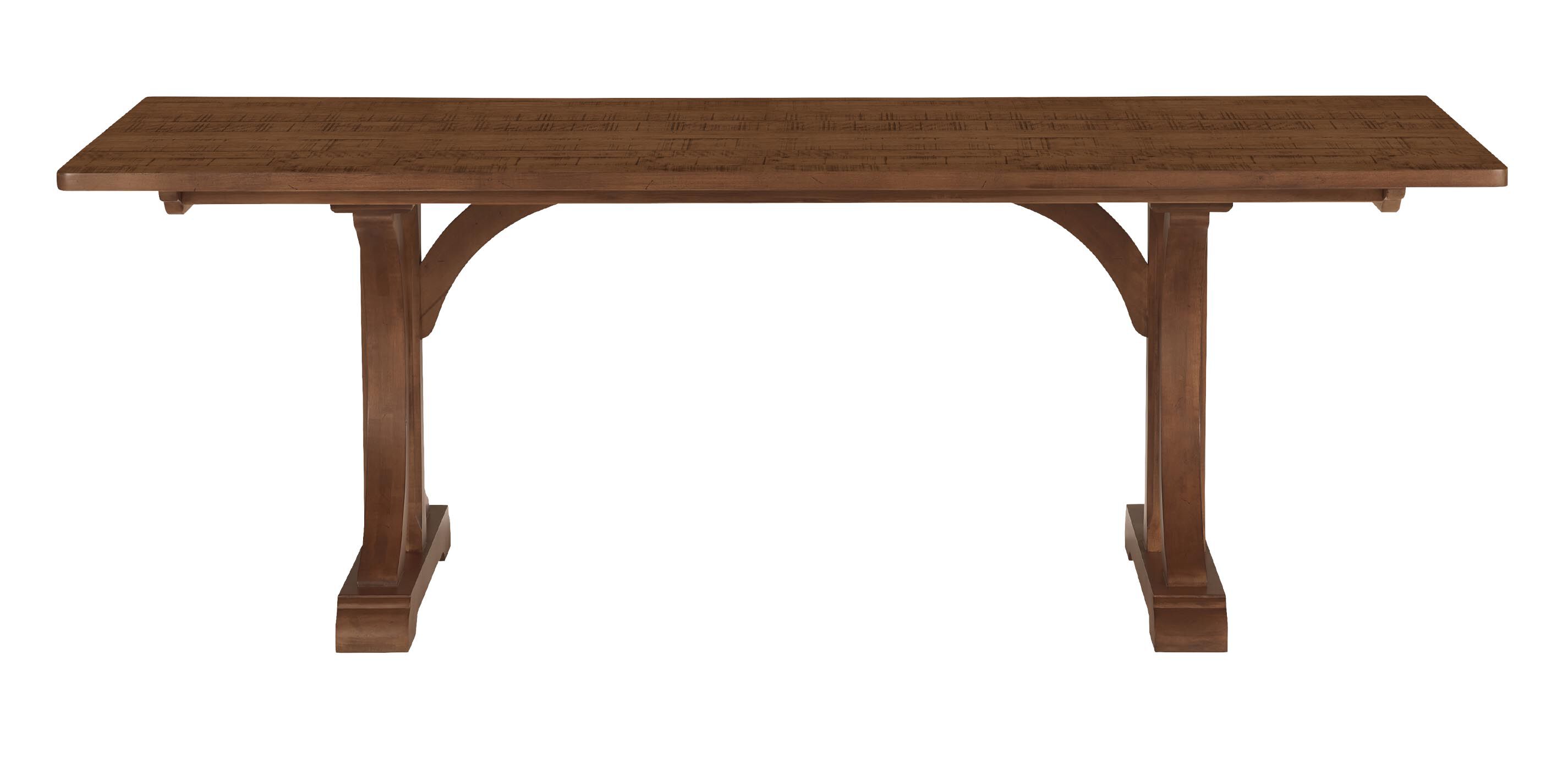 Corin Rough-Sawn Trestle Dining Table