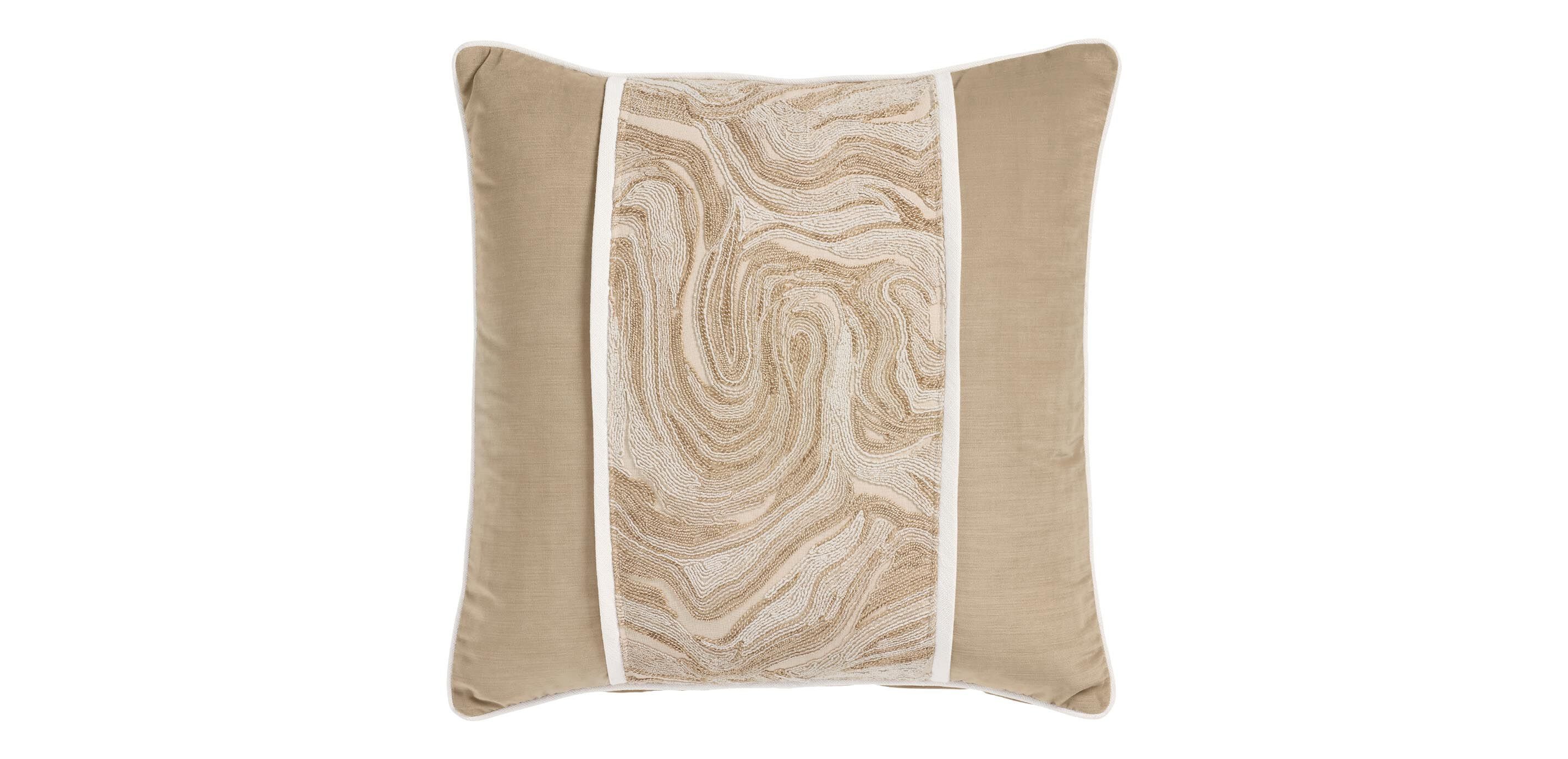 Sauri Velvet Panel Pillow