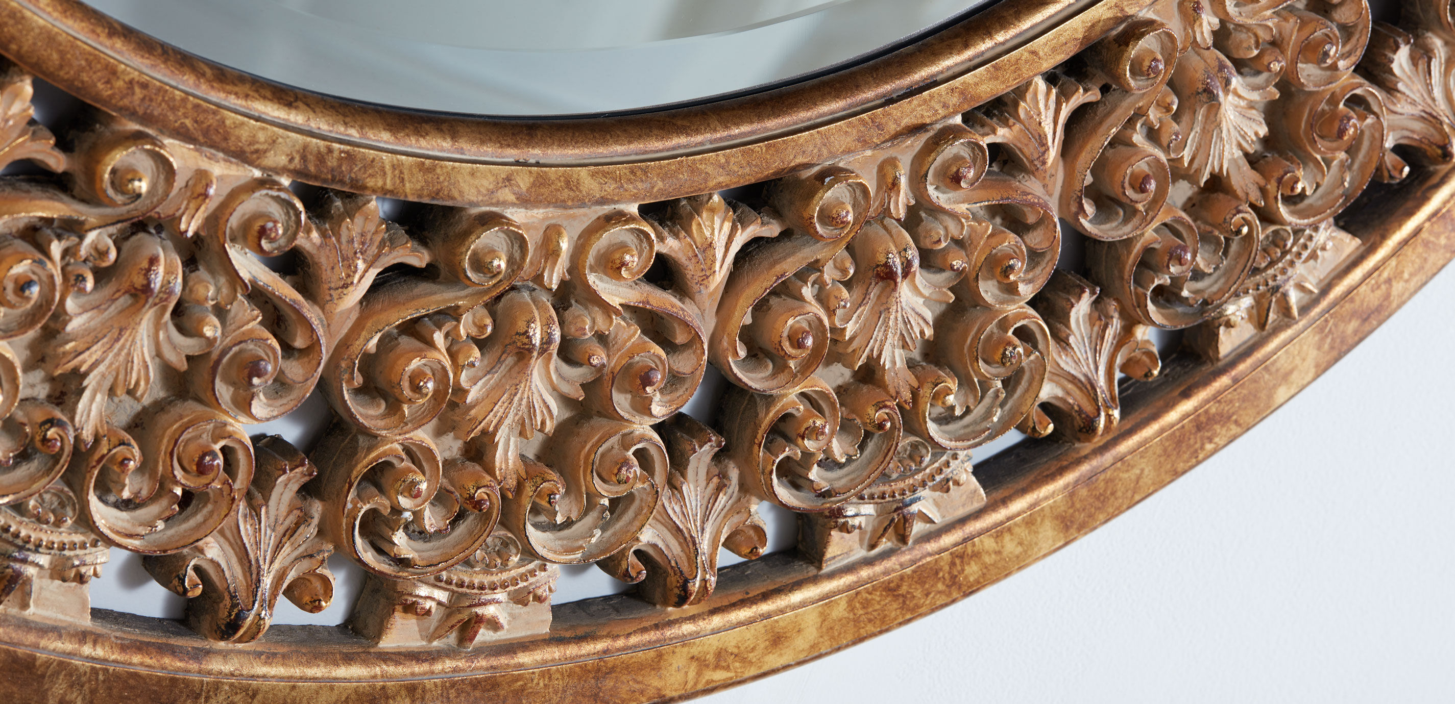 Round Florentine Mirror Mirrors Ethan Allen