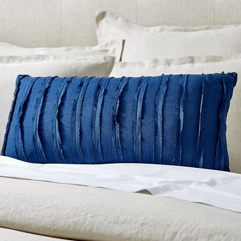 Linen Decorative Bolster Pillow image