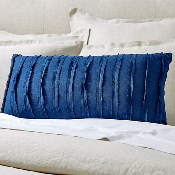Linen Decorative Bolster Pillow