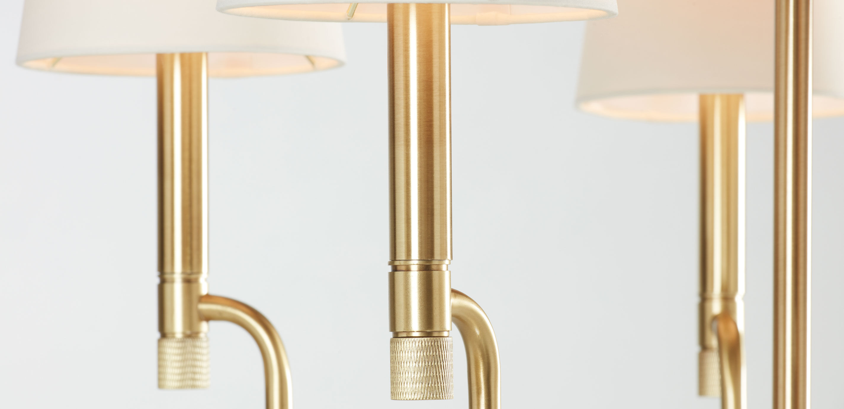 Turnbull Small Chandelier, Polished Brass_3