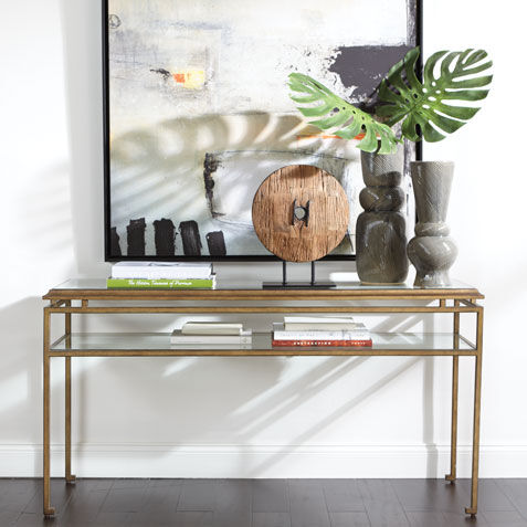 9 deep shop console table