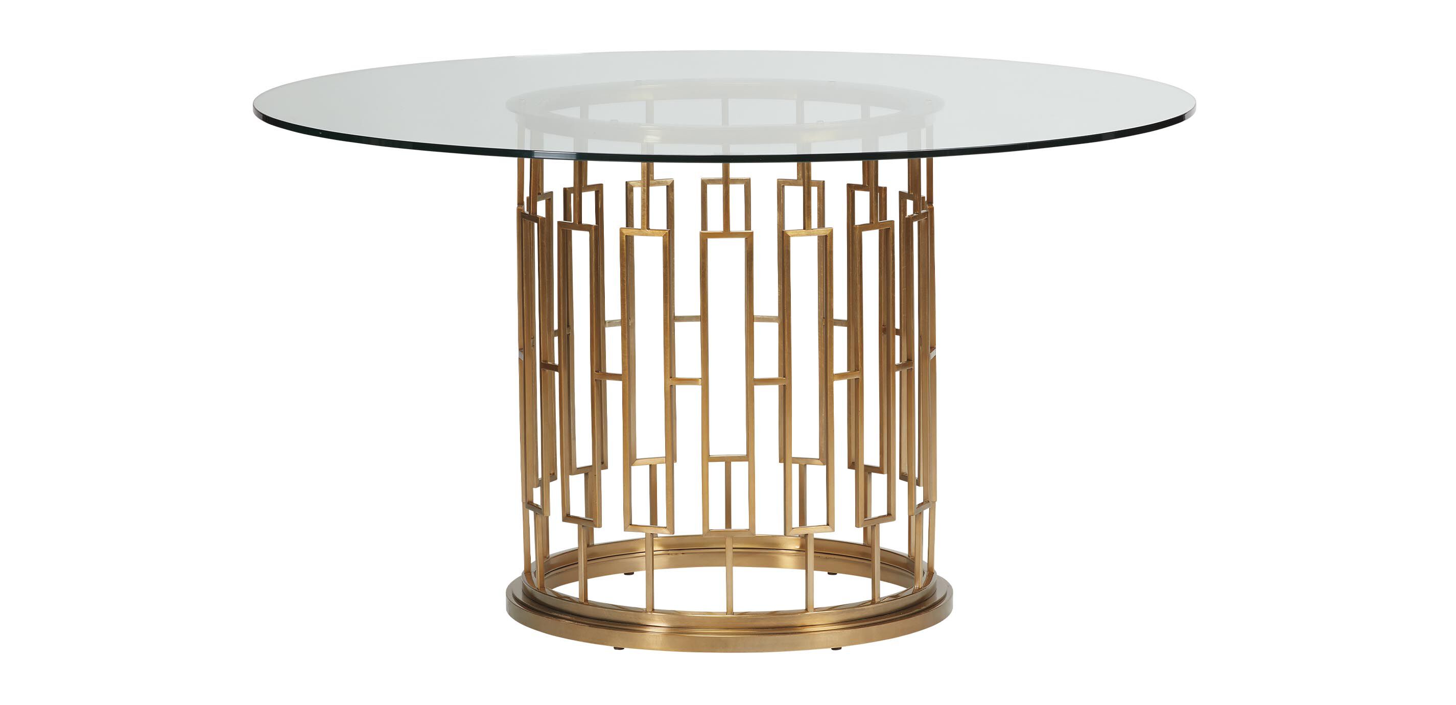 Teresa Round Glass Dining Table_2