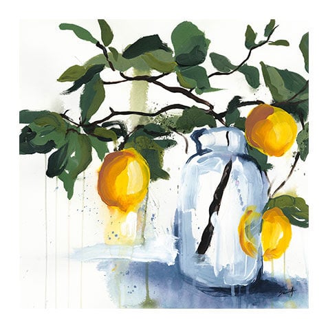 Lemon Branch Still Life image