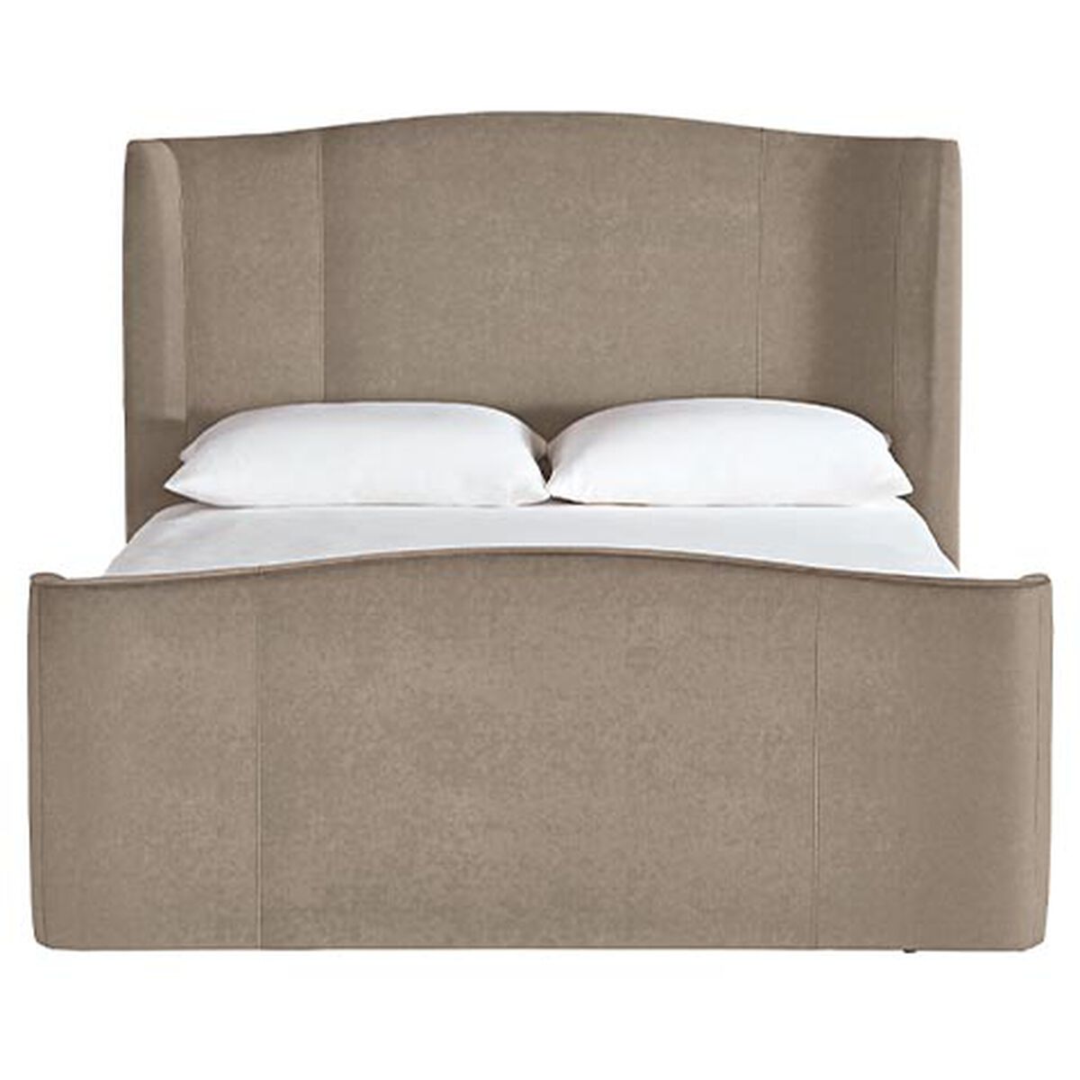 Rowe Leather Upholstered Bed