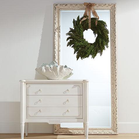 Decorative Carved Floor Mirror Product Tile Hover Image 074361