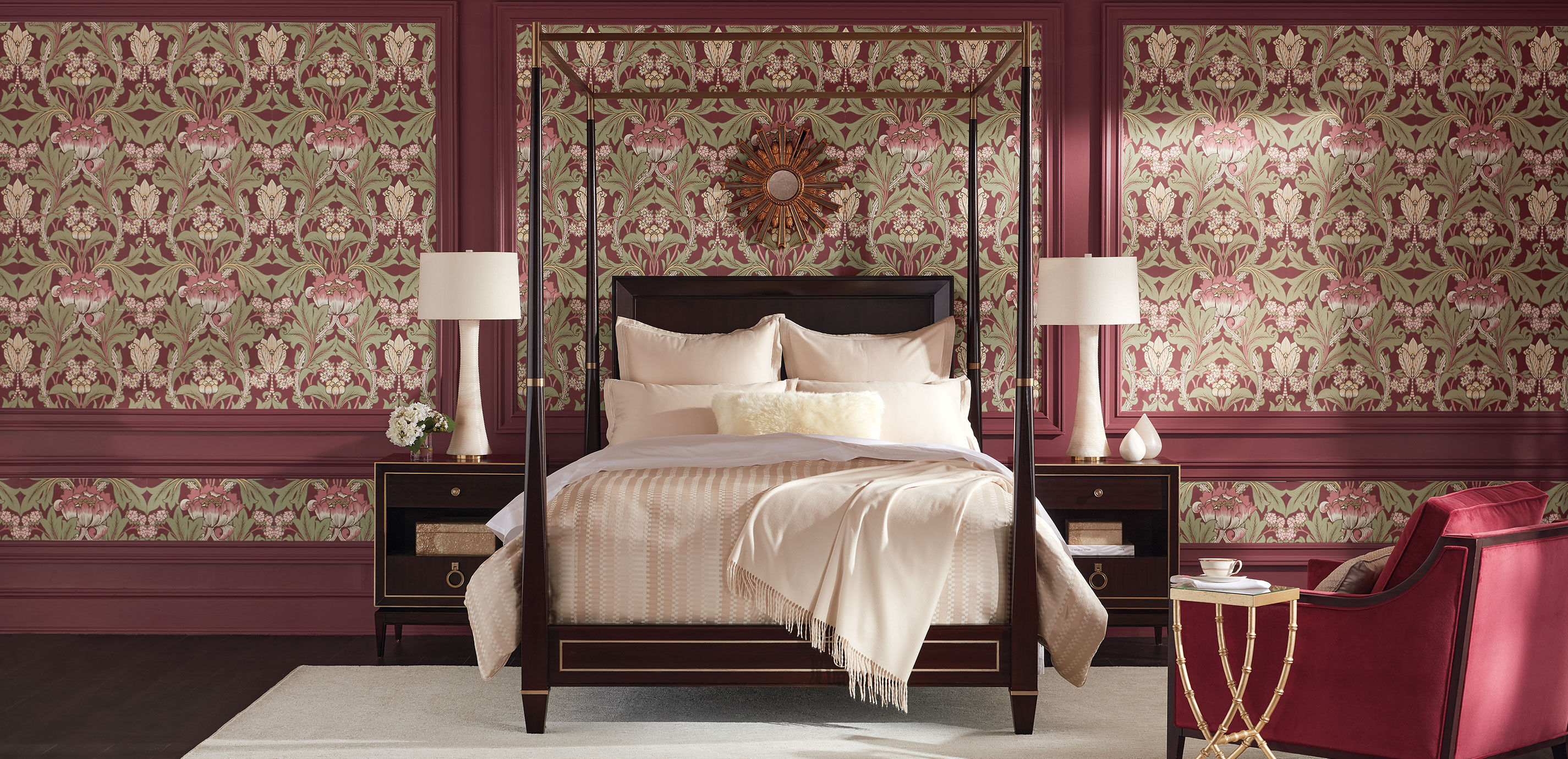 20" Gold Starburst Mirror_4