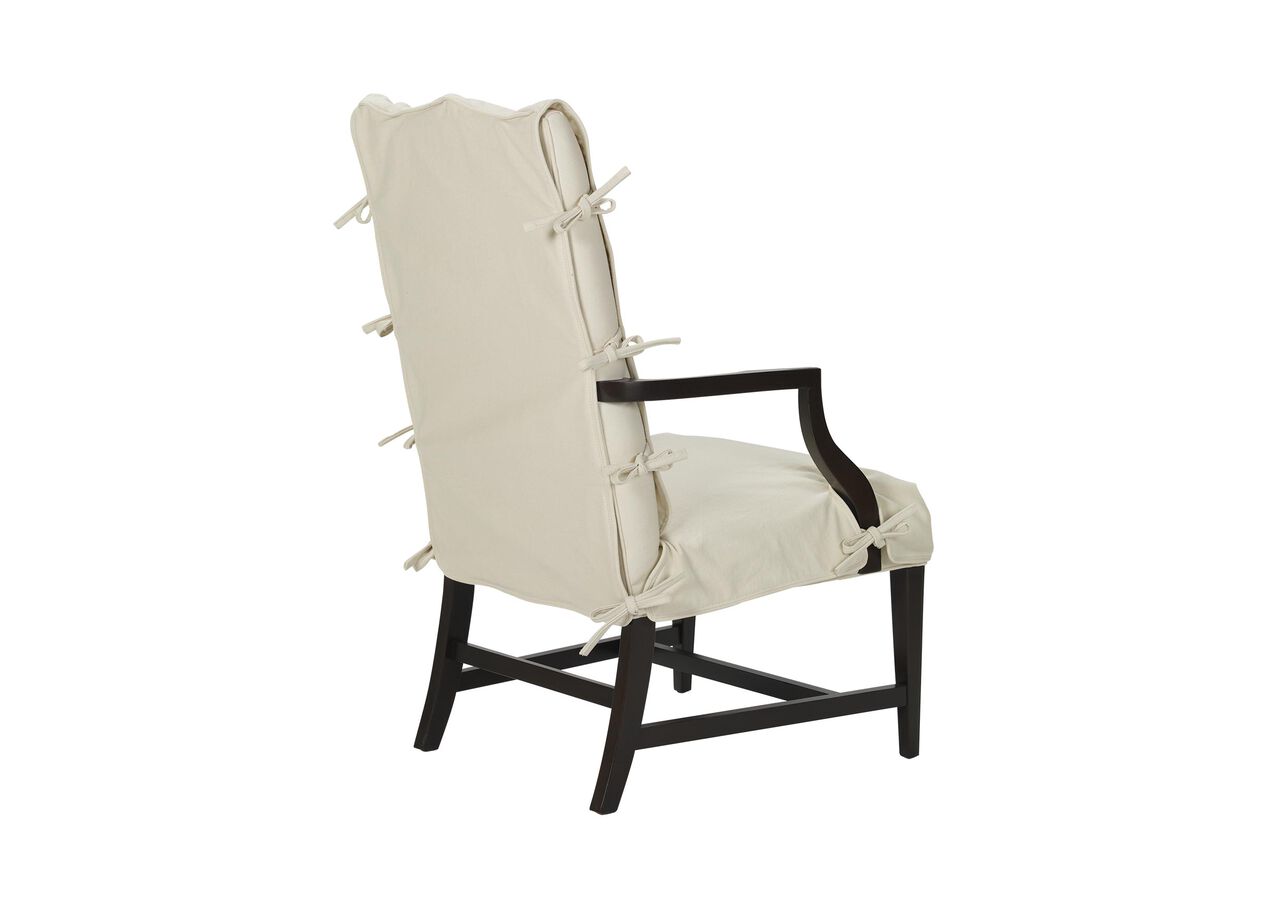 Slipcover for Martha Washington Chair Arm & Host Chairs Ethan Allen